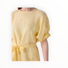 Velvet by Graham & Spencer Vivian Linen Dress - Lemon Drop