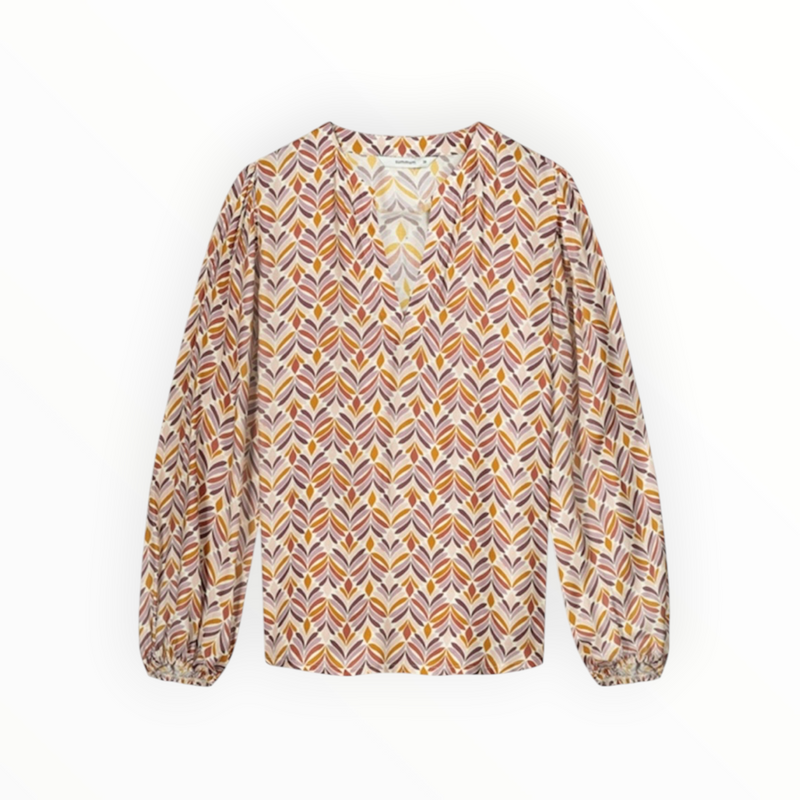 Summum Flower Petals Top - Multicolor