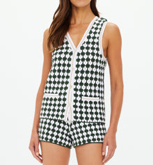 The Upside Portobello Watson Crochet Vest - Eden