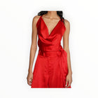 LNA Two Way Wrap Top - Red