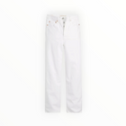 Levi’s Ribcage Straight Ankle Jeans - Cloud Over - White
