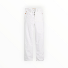 Levi’s Ribcage Straight Ankle Jeans - Cloud Over - White