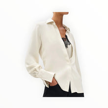 rag & bone Venus Popover Blouse - Ivory
