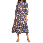 Cara Cara Hutton Dress - Mystic Floral Blue