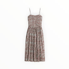Apiece Apart Jana Ruched Bodice Maxi - Clay Floral