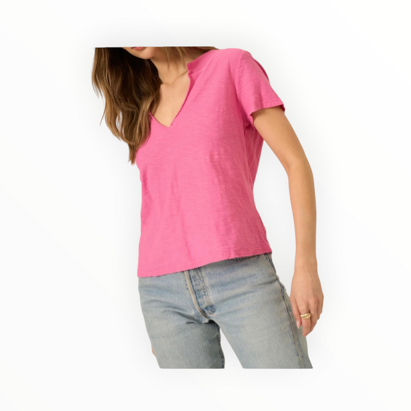 Project Social Plata Notched Tee - Love Potion Pink