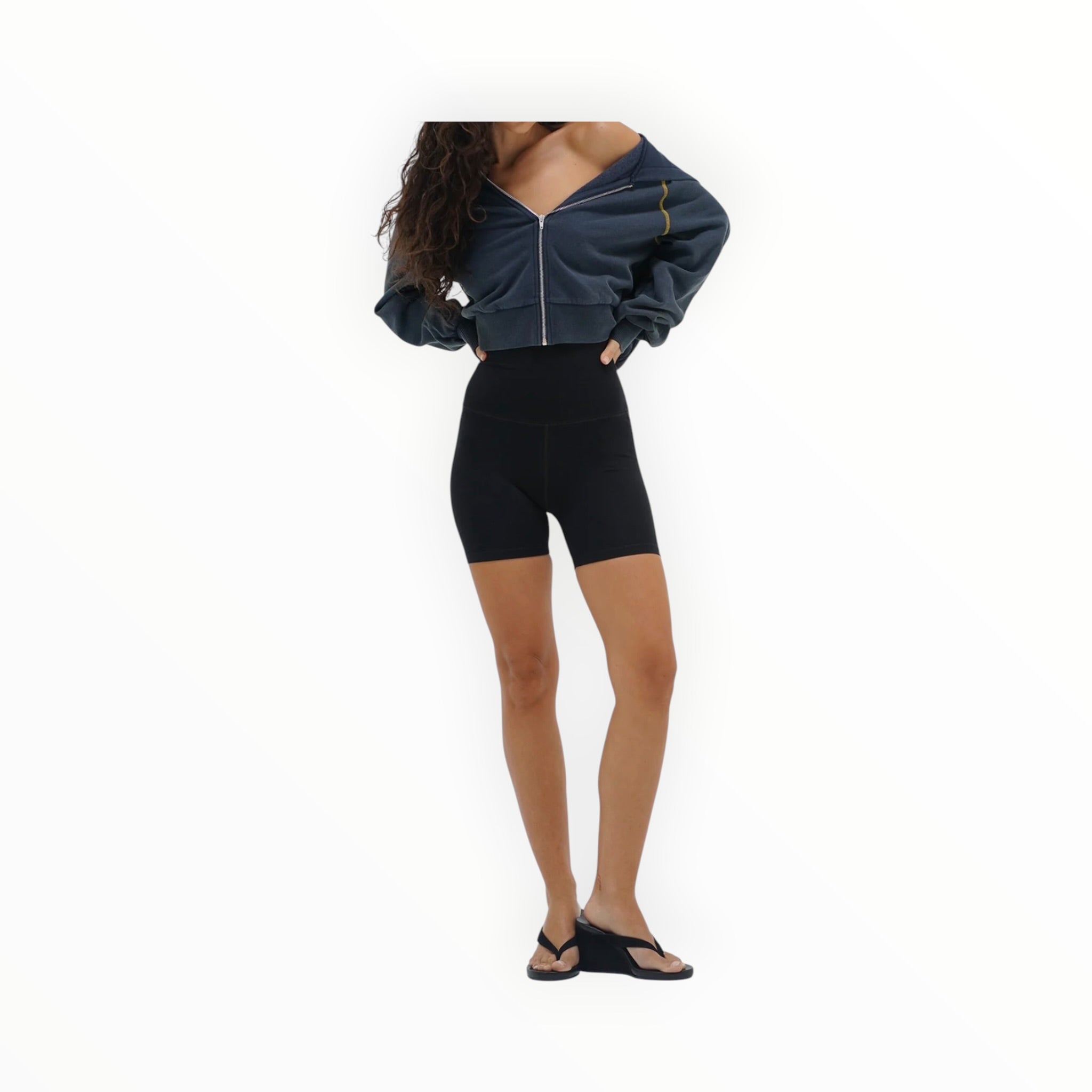 LNA Shorty Bike Short - Black