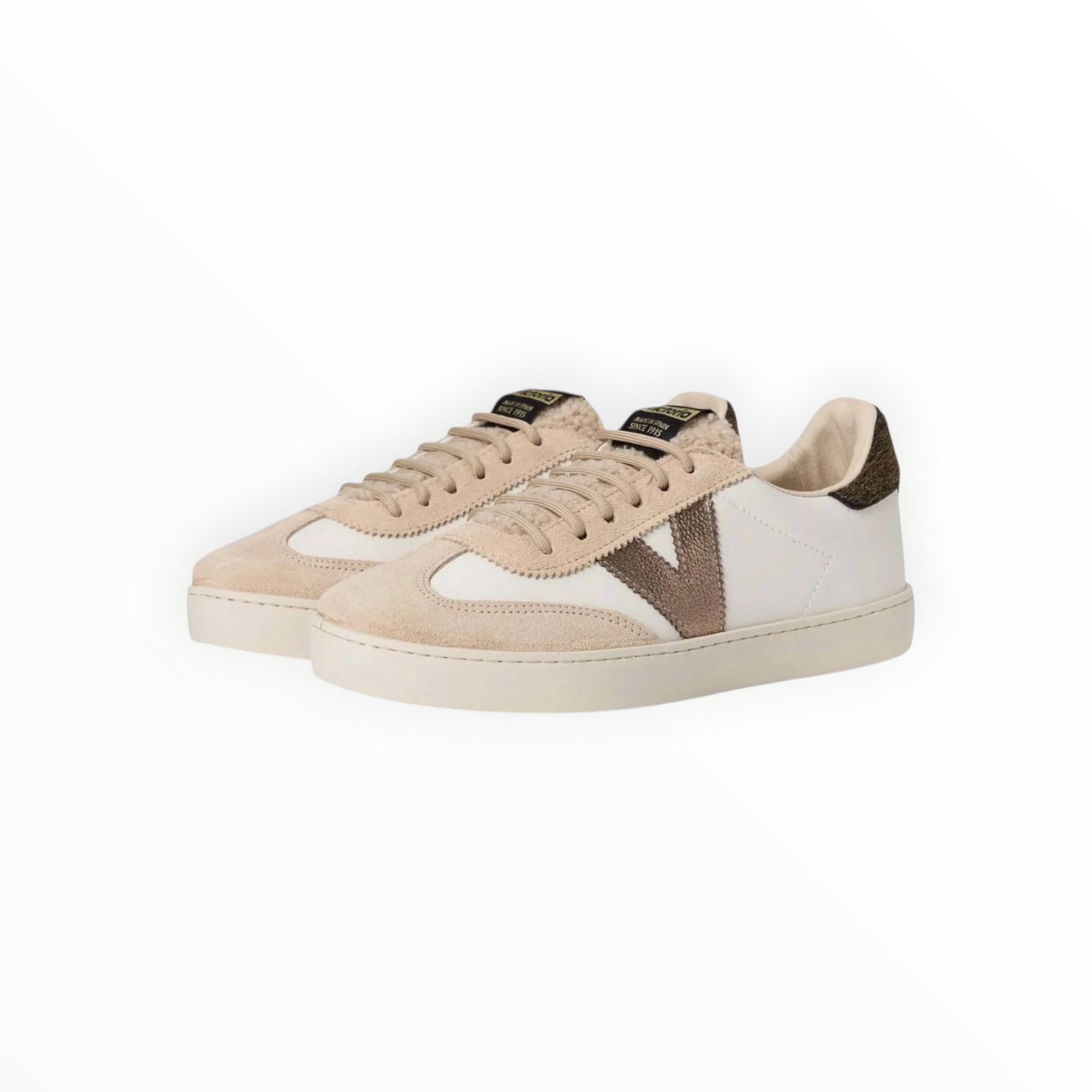 Victoria Berlin Leather Sneaker - Beige