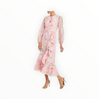 Mestiza Ophelia Midi Dress - Rose Vines