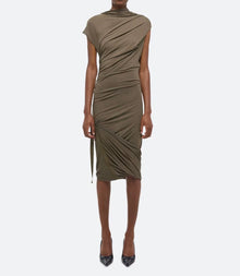 Helmut Lang Sleeveless Wind Dress - Olive