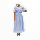 Rentrayage Barnstable Gathered Dress - Blue