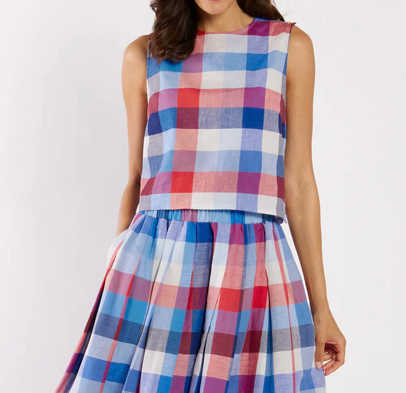 Jude Connally Gretel Shirt - Montauk Plaid
