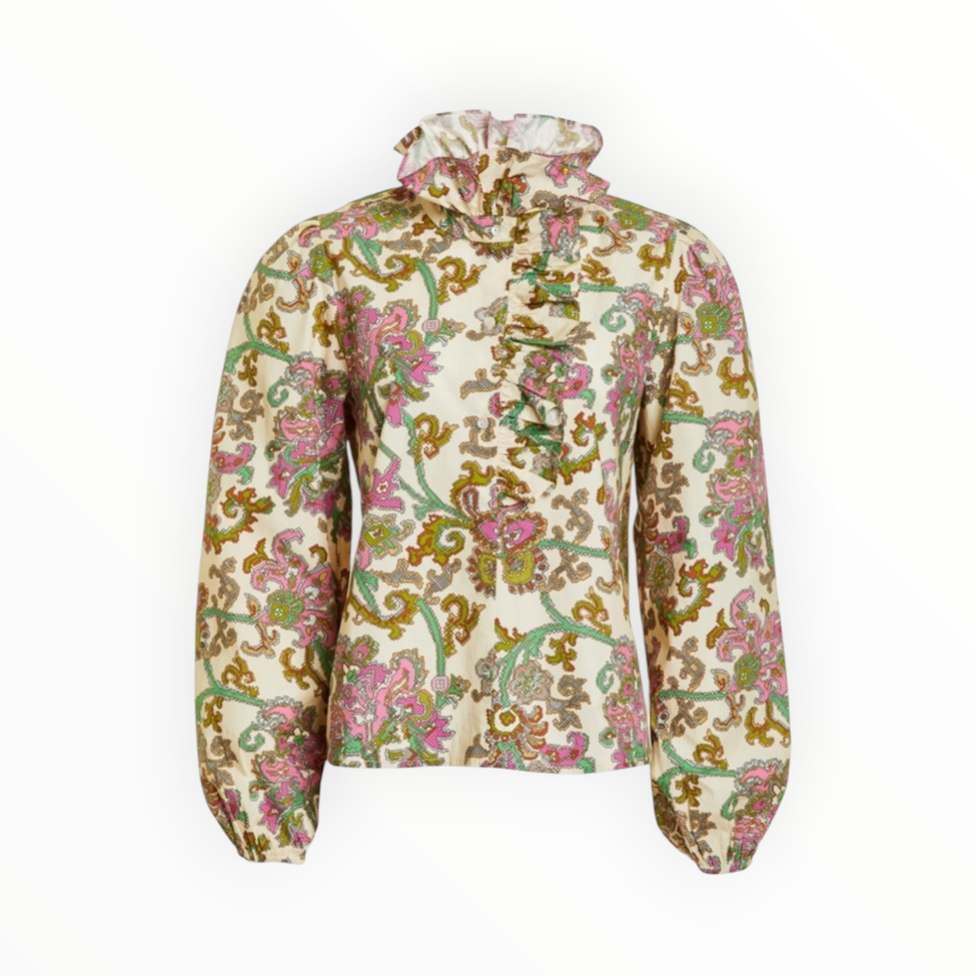 Love the Label Nicola Top - Brandywine Print