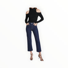 Jonathan Simkhai Gillian Cold Shoulder Sweater - Black
