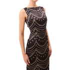 MISA Patricia Dress - Stranded Pearls Satin