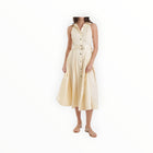 Karina Grimaldi Zarae Solid Dress - Pastel Yellow