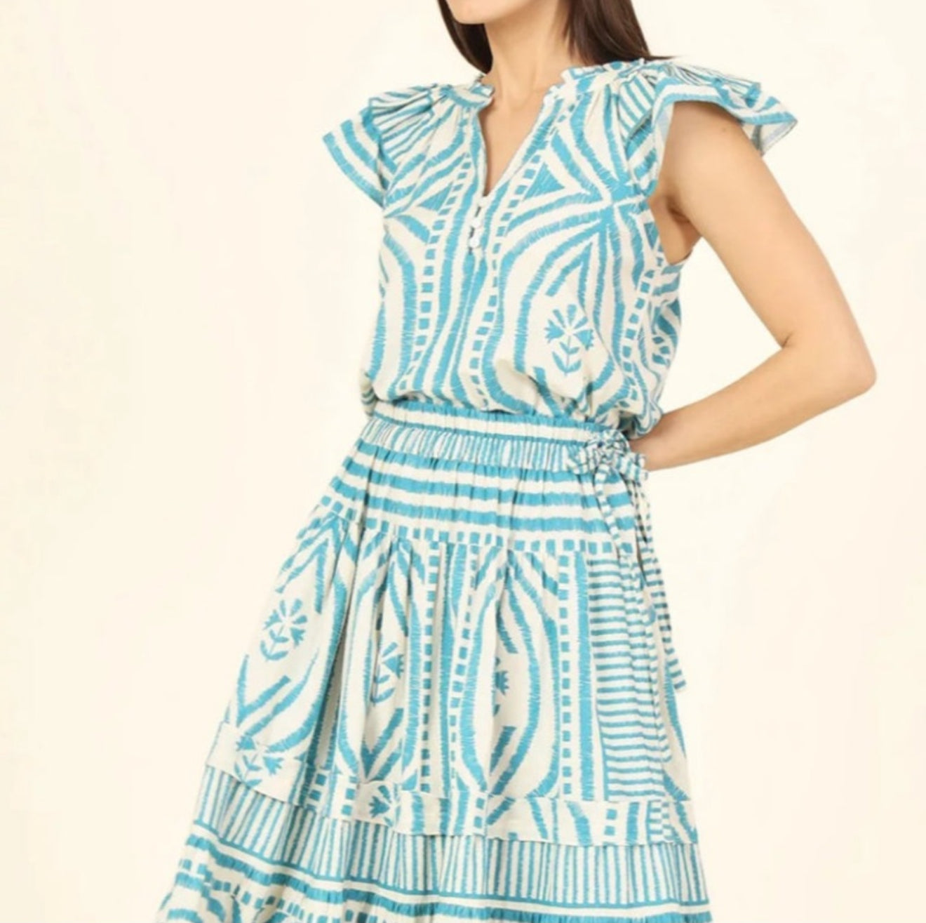 Omika Wilora Blouse - Jolie Lagoon