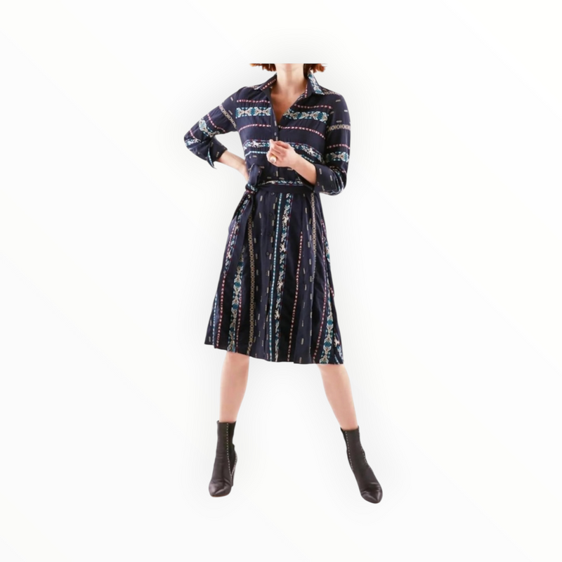 Finley Taos Stripe Jeanette Shirtdress
