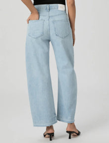 Paige Arellia Ankle Jeans With Wide Undone Hem - Fernanda