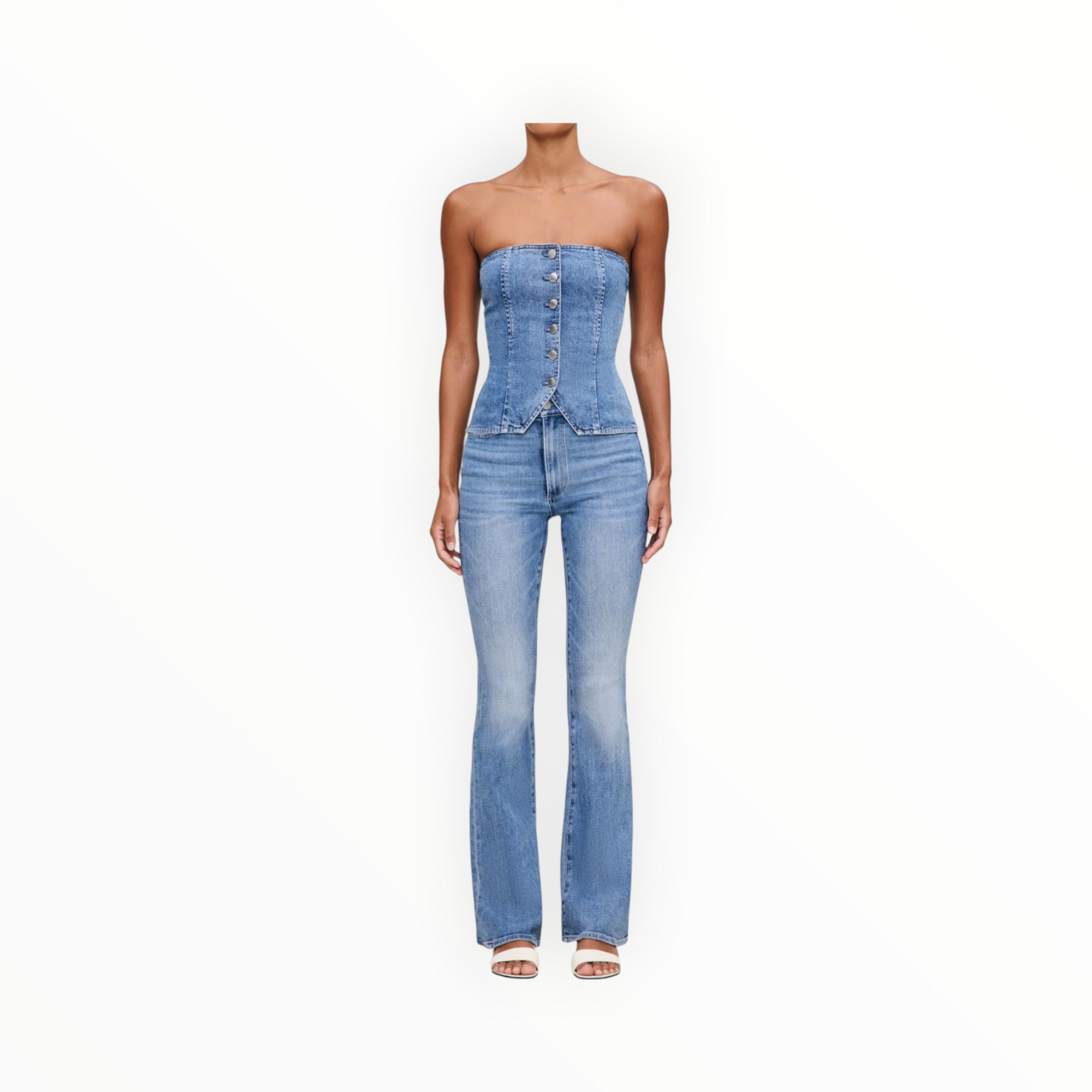 DL1961 Bridget Boot High Rise Instasculpt™ 33" Jeans - Glendale