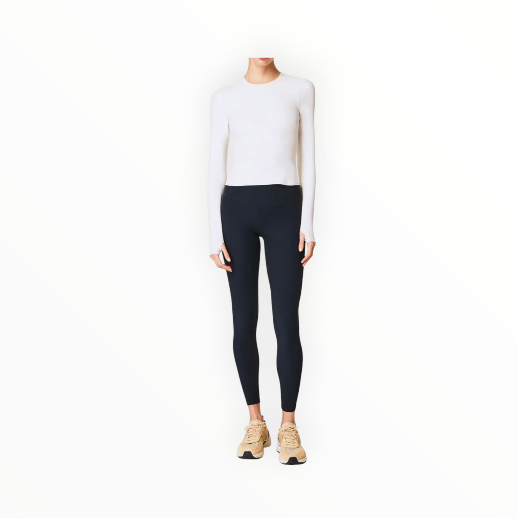 Spanx Spanxsmooth Onform Long Sleeve Top - Powder