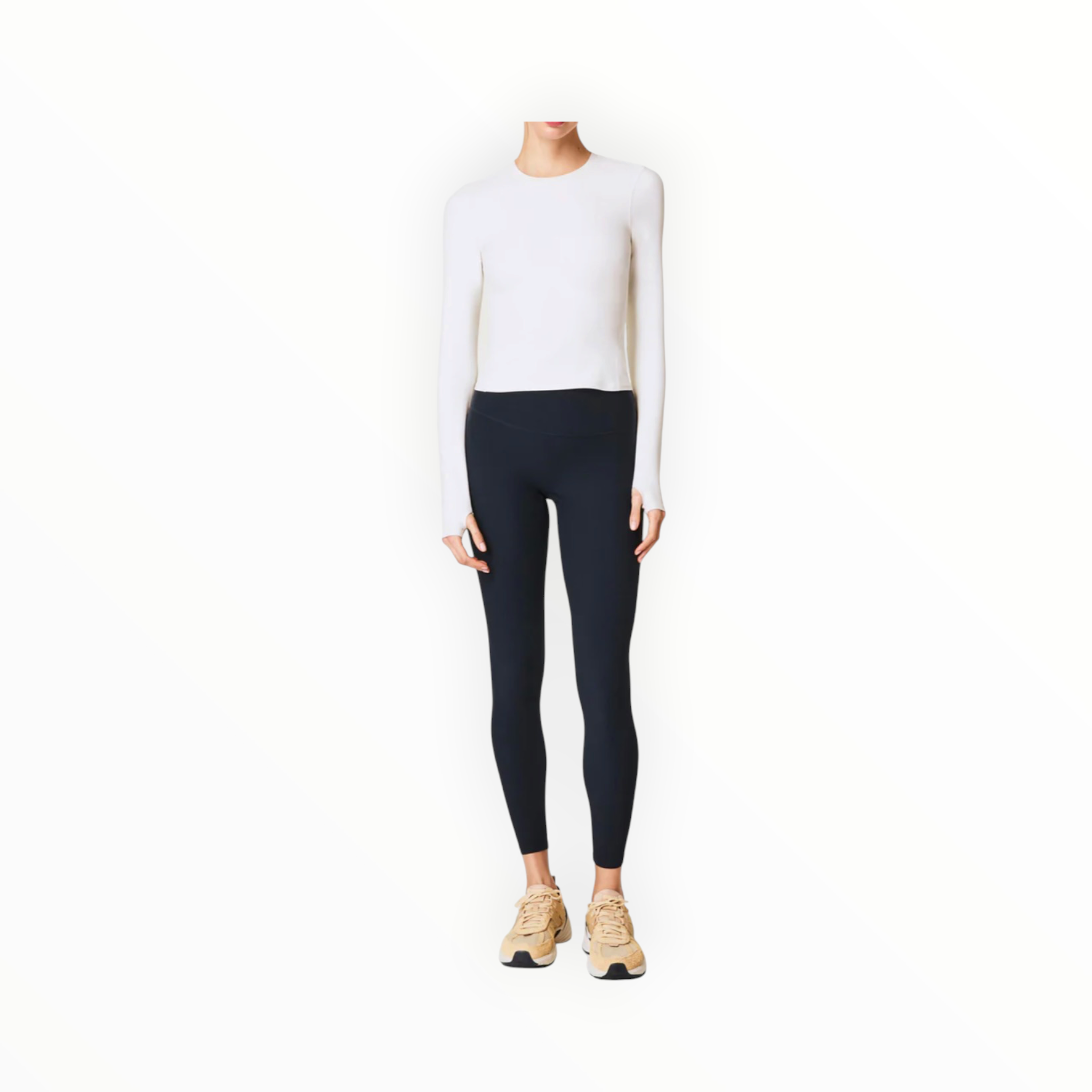 Spanx Spanxsmooth Onform Long Sleeve Top - Powder