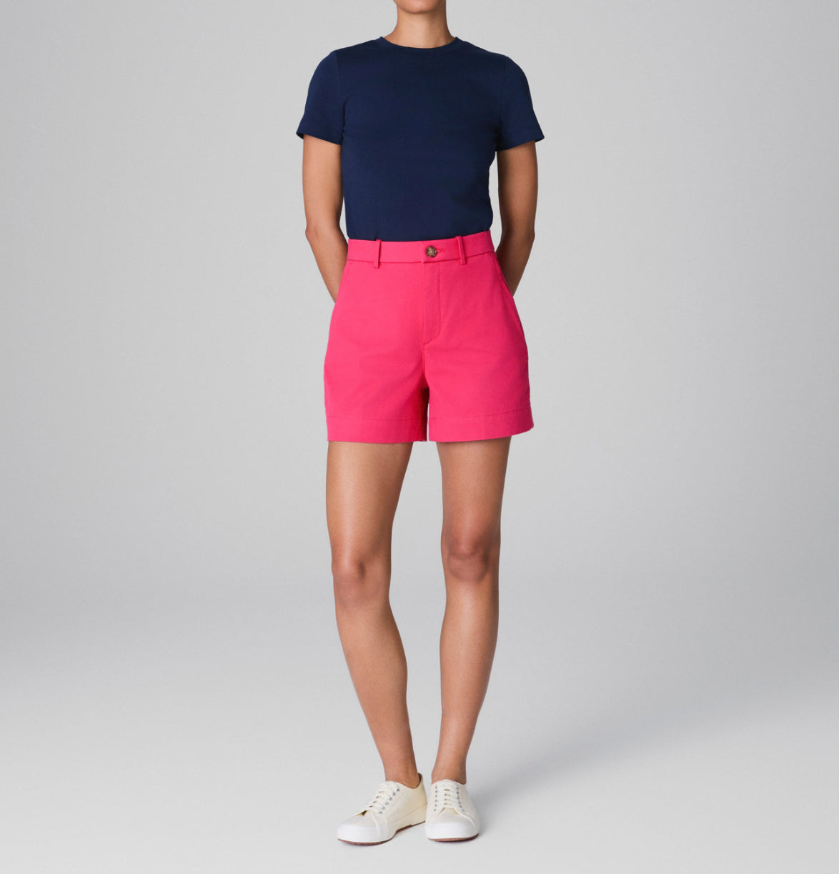 SPANXshape™ Stretch Twill 5" Shorts - Tulip