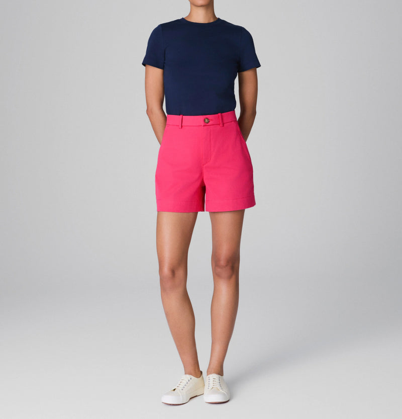 SPANXshape™ Stretch Twill 5" Shorts - Tulip
