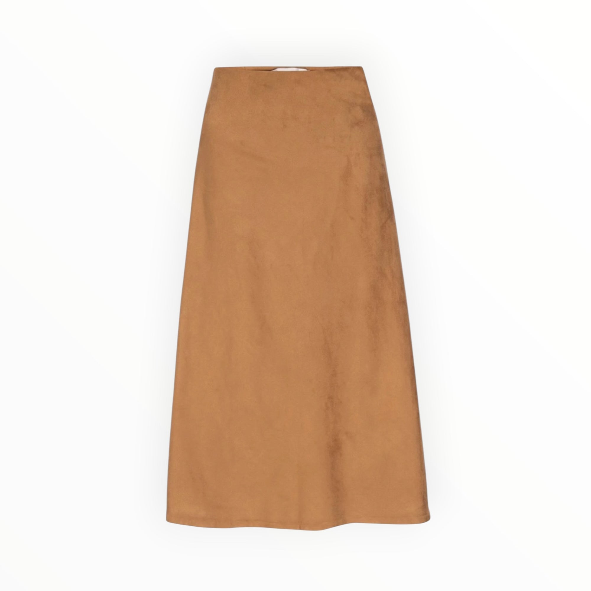 Brochu Walker Hallie Vegan Suede Slip Skirt - Camel