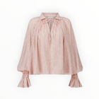 Laurence Bras Wheela Blouse - Beige Stripe