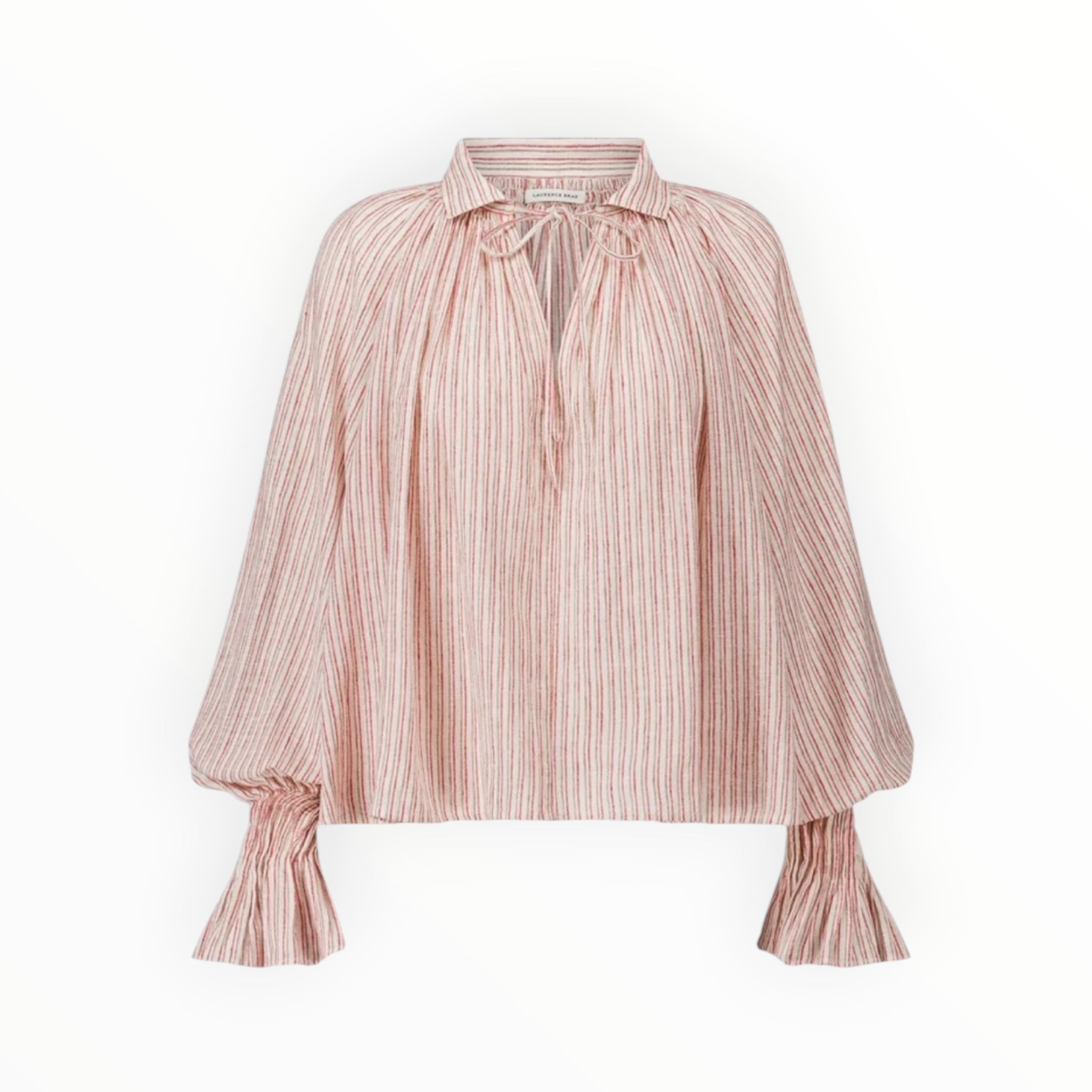 Laurence Bras Wheela Blouse - Beige Stripe