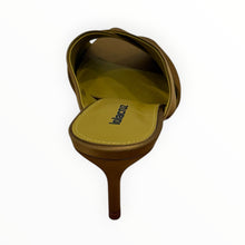 Lola Cruz Lena Mule 65 - Mustard