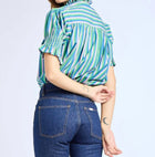 MILLE Marnie Blouse - Printemps Stripe