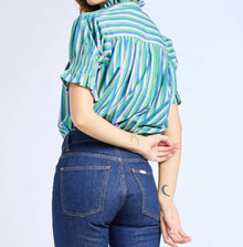 MILLE Marnie Blouse - Printemps Stripe