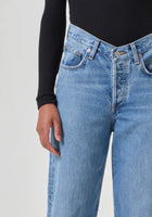 AGOLDE V-Waist Baggy - Fairway