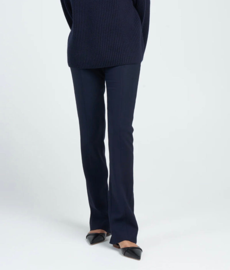 TOTÊME Slim Crepe Suit Trousers - Navy