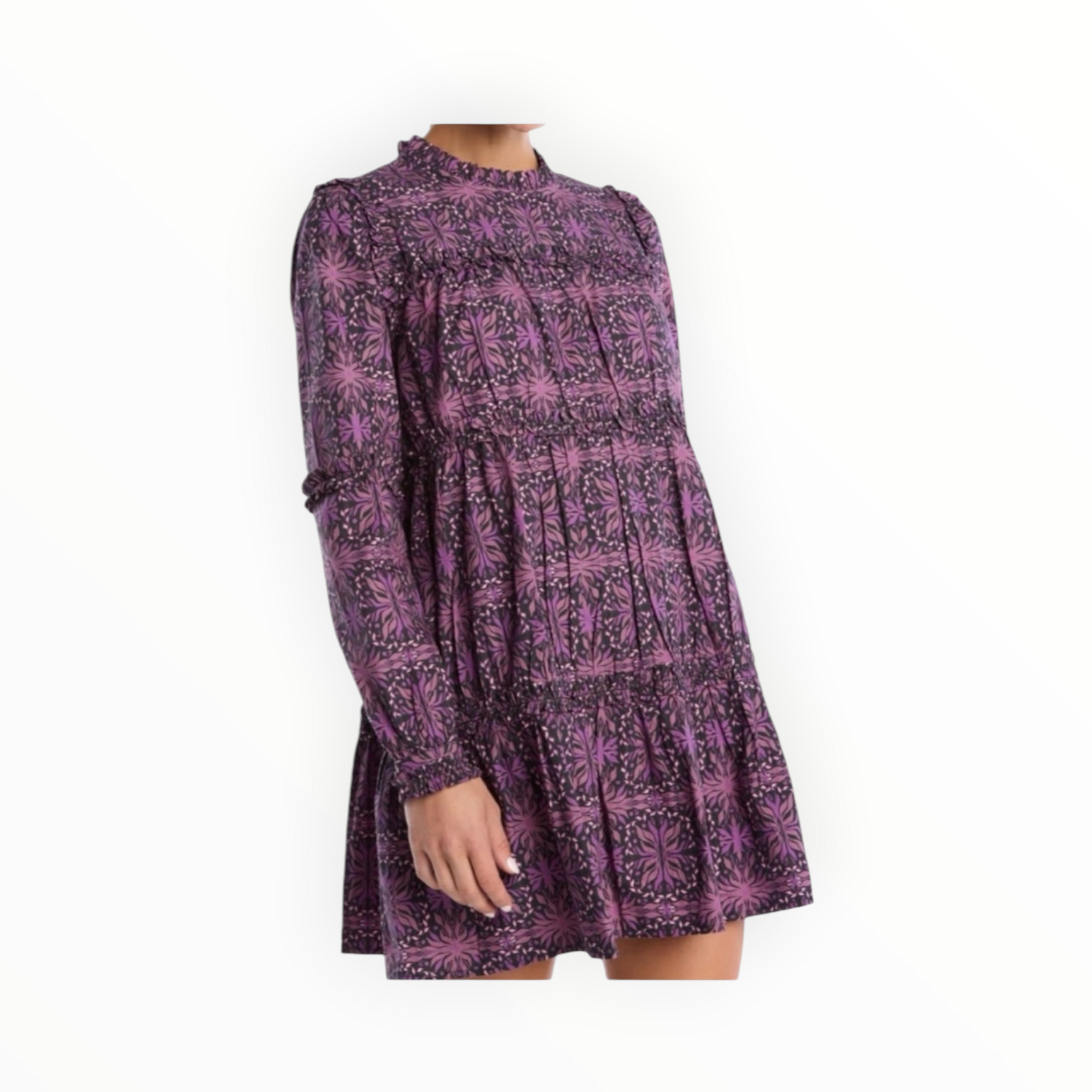 Allison New York Sandra Dress - Plum Kaleidoscope