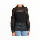 IRO Amia Ball Alpaca Blend Sweater - Black