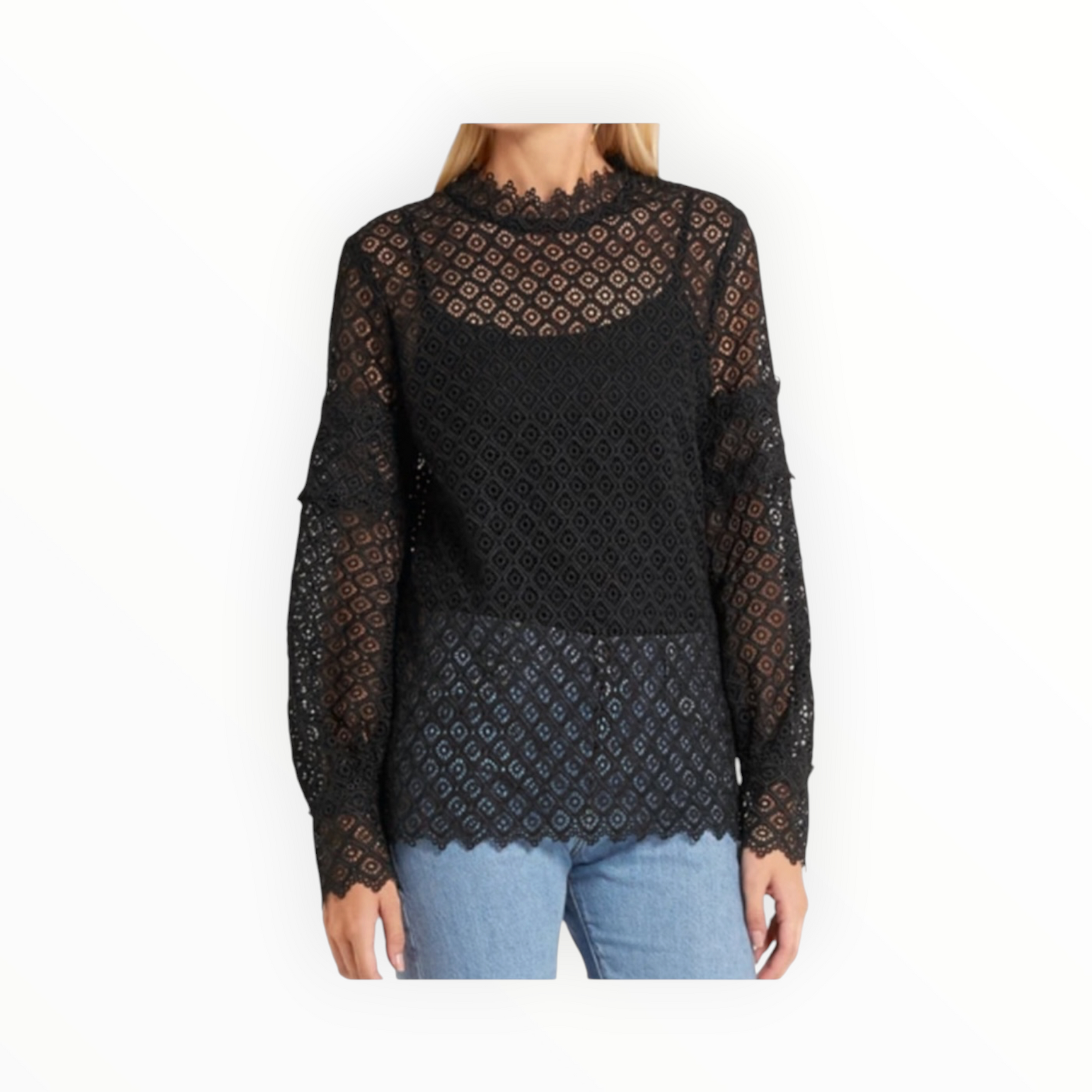 IRO Amia Ball Alpaca Blend Sweater - Black