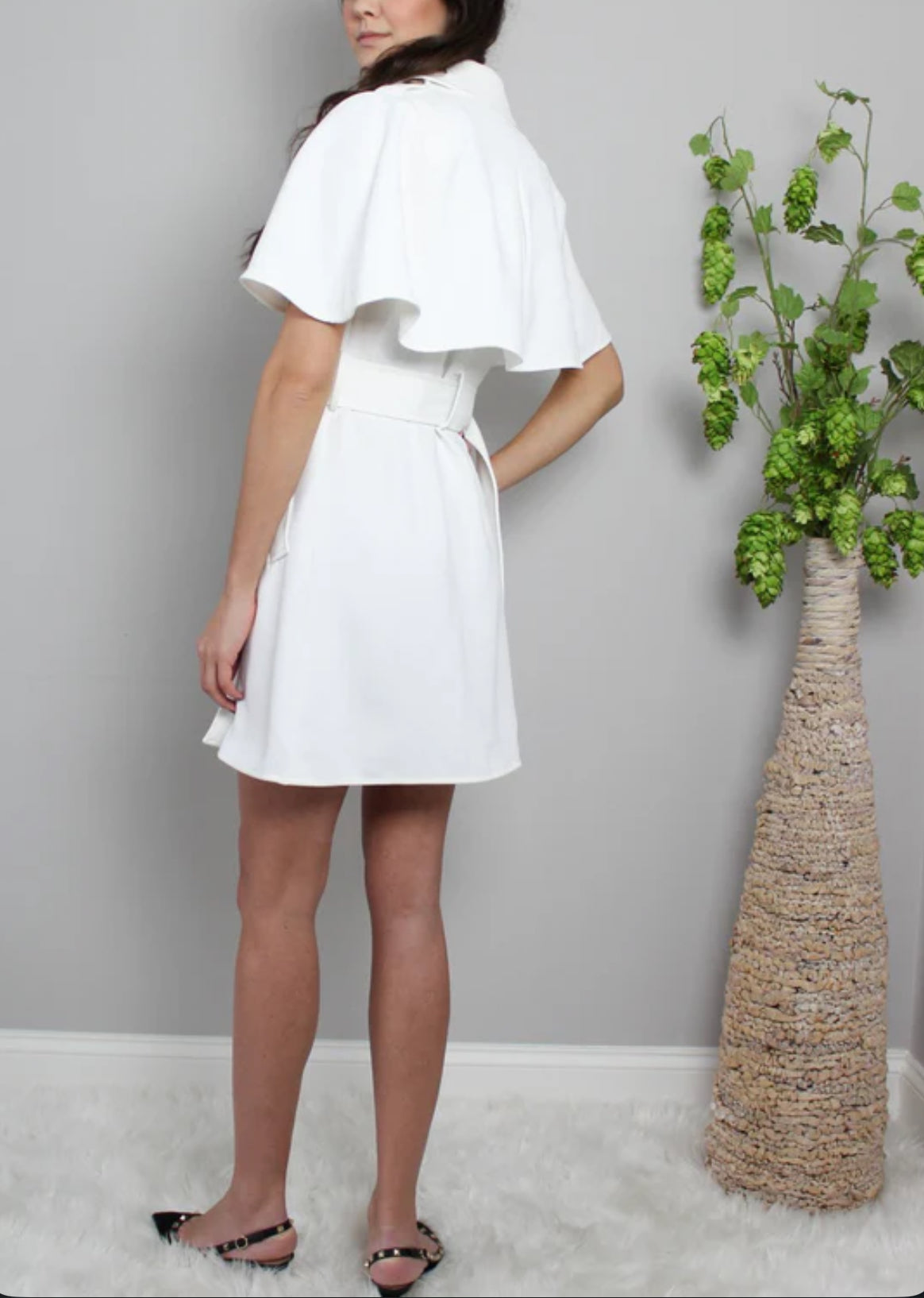 Elliatt Boss Babe Dress - White