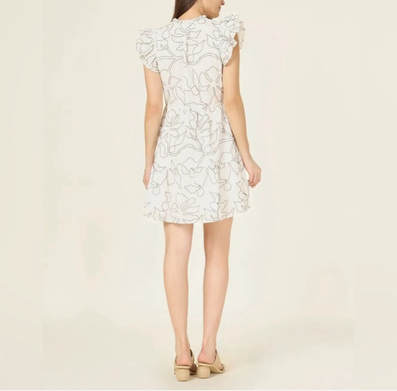 Omika Wilora Mini Dress - Uma Coconut