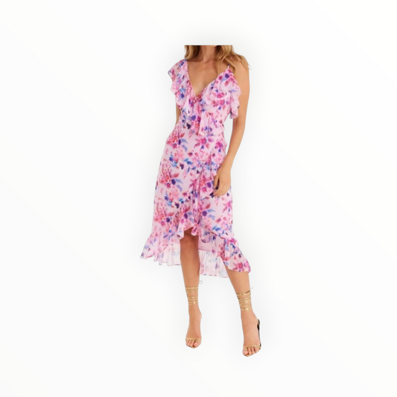 Allison New York Ophelia Wrap Dress - Spring Mix