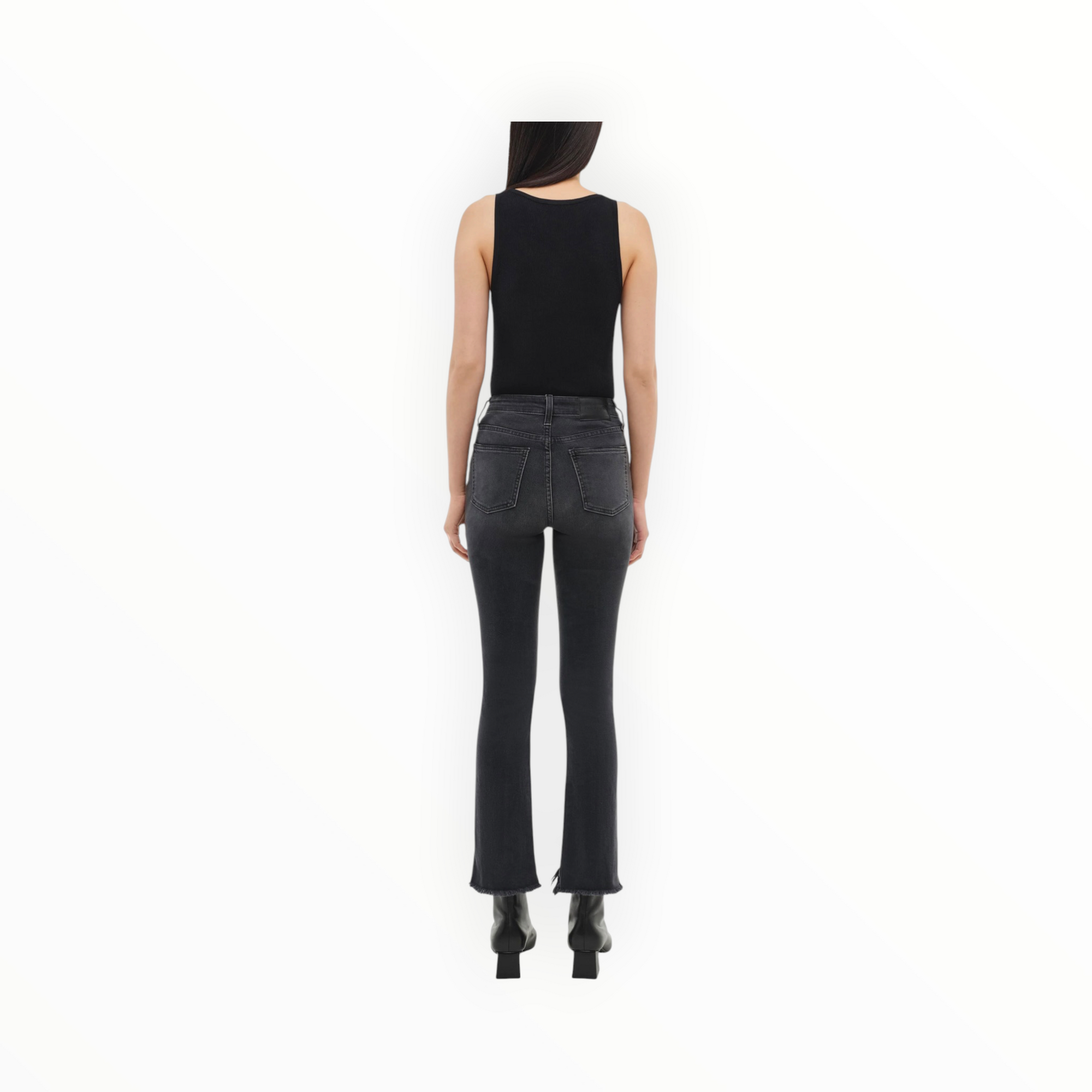 Jonathan Simkhai River Straight Leg Denim - Vintage Noir