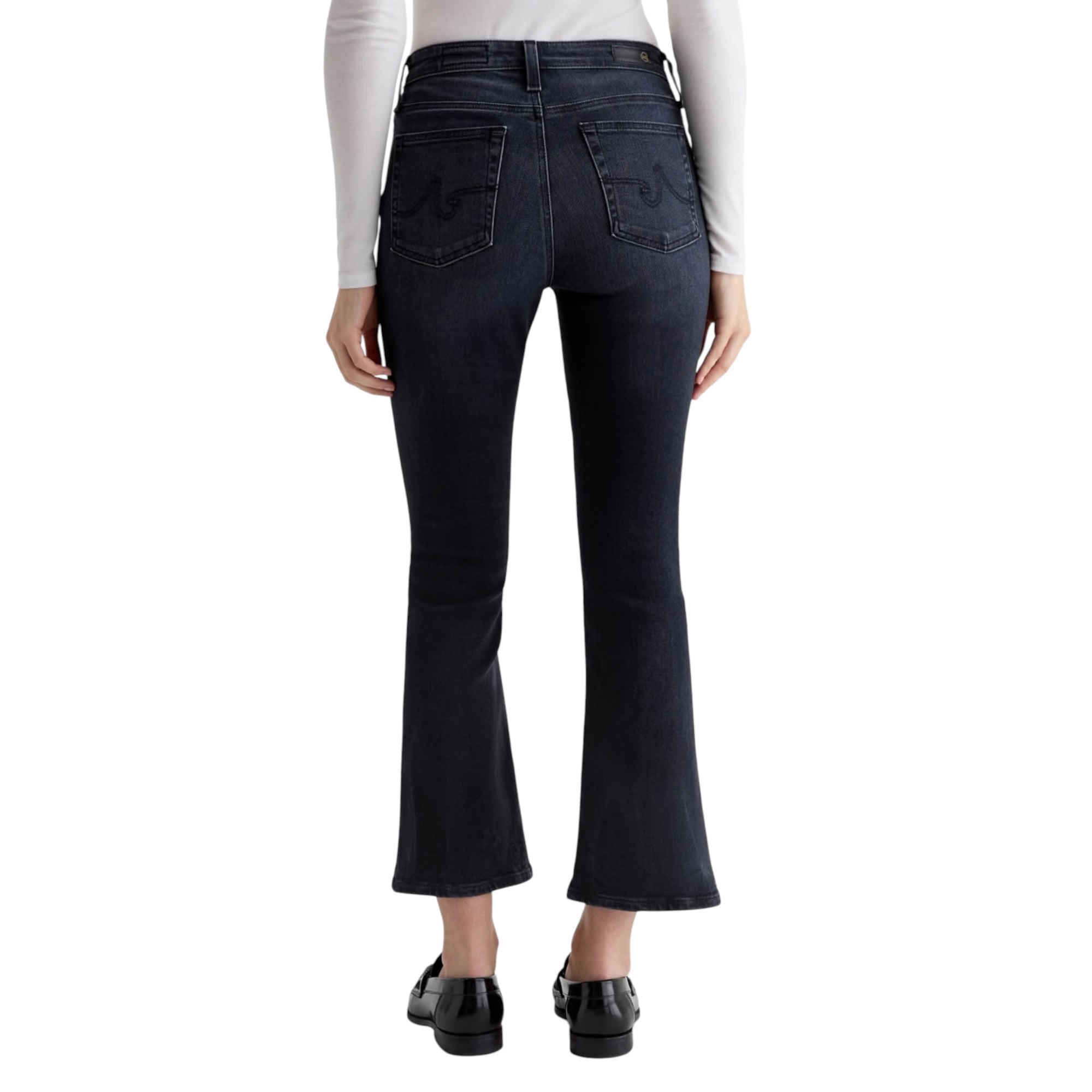 AG Jeans Farrah Boot Crop Jean - Glitch