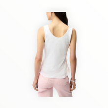 Joseph Ribkoff Scarf Tank Top - Vanilla
