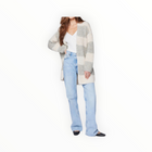 Gentle Fawn Enid Oversized Striped Cardigan - Heather Taupe