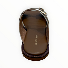 ALL BLACK Little Belt Sandal - Gold