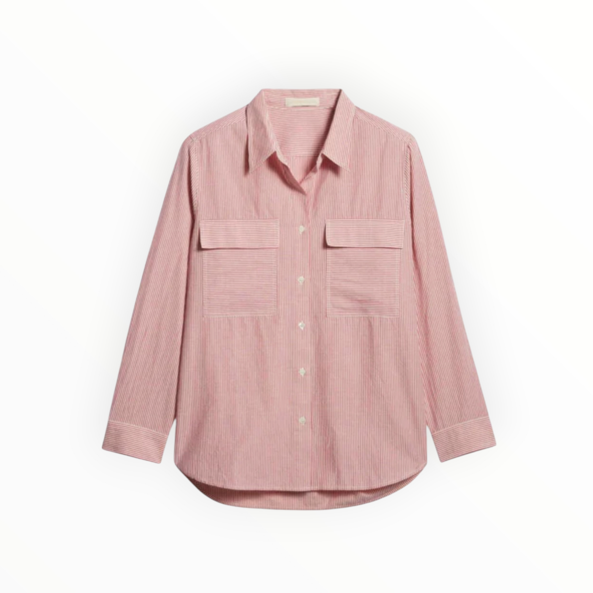 Vanessa Bruno Dim Shirt - Garnet Stripe
