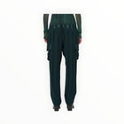 Raquel Allegra Satin Stripe Carly Pant - Pine