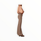 Tara Jarmon Penina Wool Pants - Anthracite Plaid